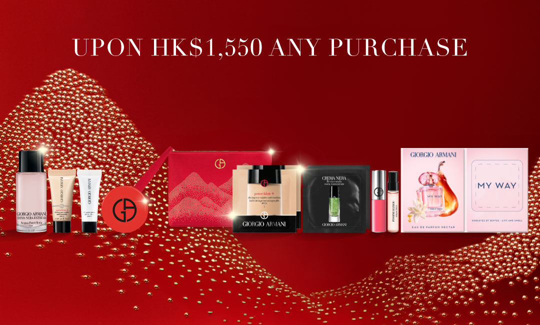 UPON PURCHASE OF HK$1,500*