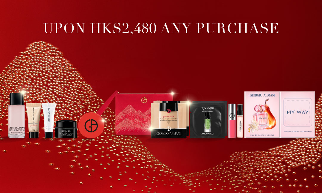 UPON PURCHASE OF HK$2,480*